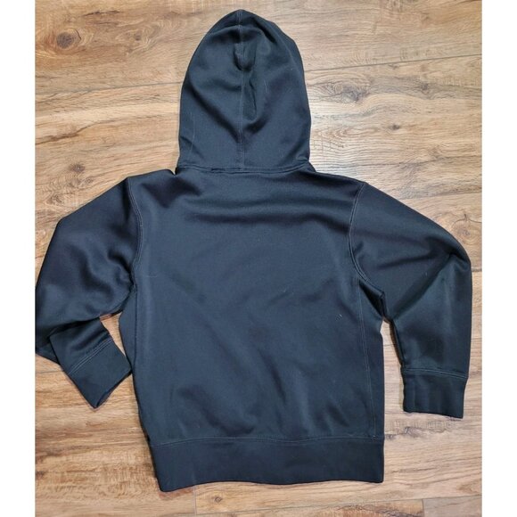 Nike Hoodie Black Youth Small Therma-fit Performance Top, 100% Polyester - Picture 7 of 7